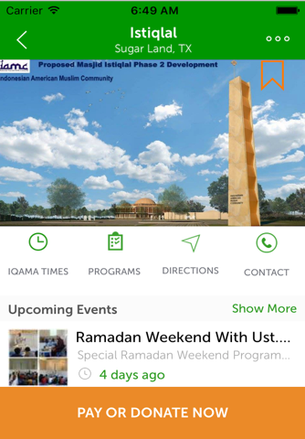 MasjidPay screenshot 2