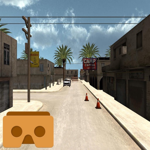 VR Arabic City - Middle East 3D Icon