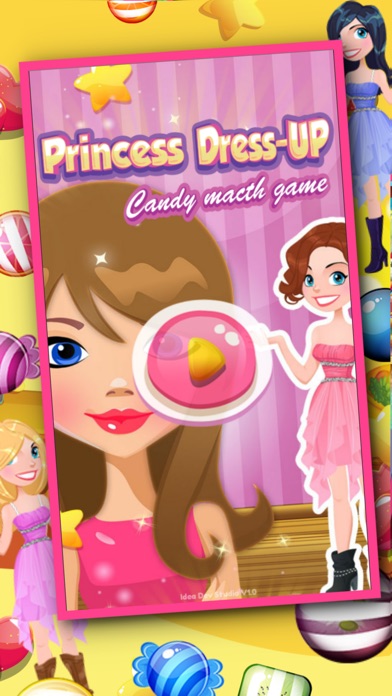 PRINCESS DRESS UP CANDY MACTH GAME 1.0 IOS GAME GIẢI TRÍ PRINCESS DRESS UP CANDY MACTH GAME 1.0 IOS