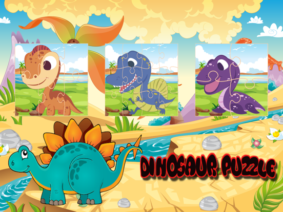 Screenshot #4 pour Easy Dinosaur Jigsaw Puzzles For Kids and Adults