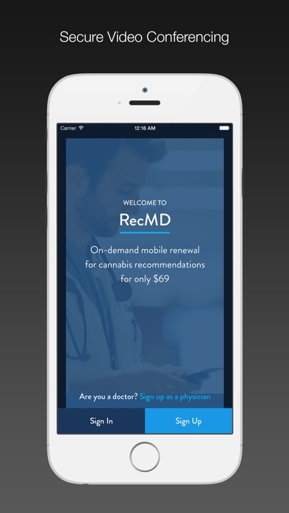 RecMD Medical Cannabis Doctor Consultations and Recommendations