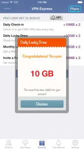 VPN Express - Free Mobile VPN screenshot #4 for iPhone