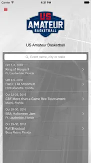 us amateur basketball iphone screenshot 1