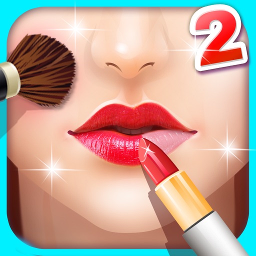 Princess lips SPA - girls games Icon