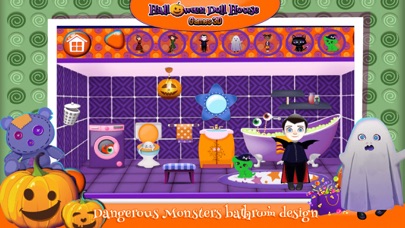 Halloween Doll House  Design Decoration  Game s  3D 