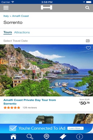 Sorrento Hotels + Compare and Booking Hotel for Tonight with map and travel tour screenshot 2