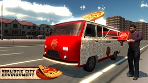 Pizza Delivery Truck Simulator- Food deliver fun screenshot #3 for iPhone