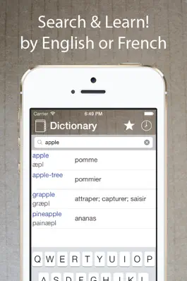 Game screenshot French English Dictionary Pro+ mod apk