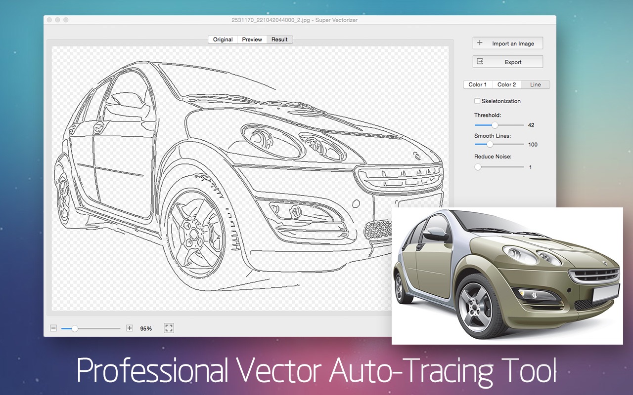 Screenshot do app Super Vectorizer Pro:AI Vector