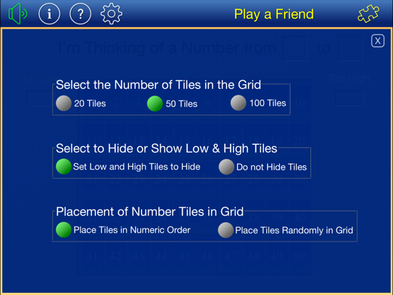 Screenshot #4 for Thinking of a Number