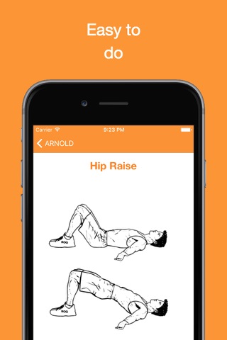 Arnold - free efficient workouts for fitness, yoga, cardio exercises screenshot 2