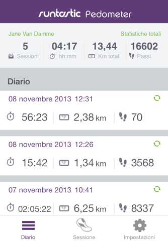 Pedometer Step Counter PRO by Runtastic screenshot 3