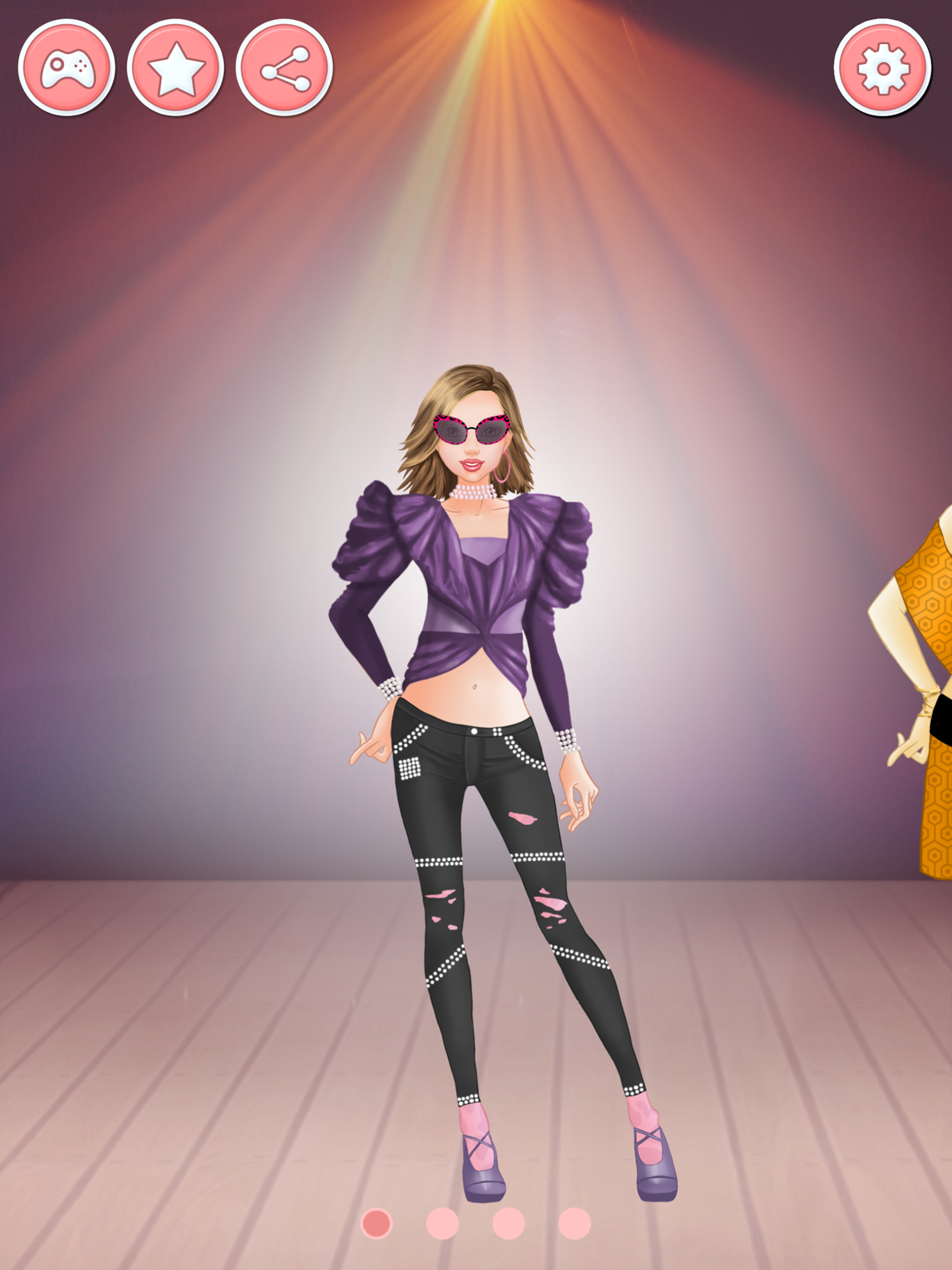 Superstar Dress up - Fashion Star Girl Makeover screenshot 6