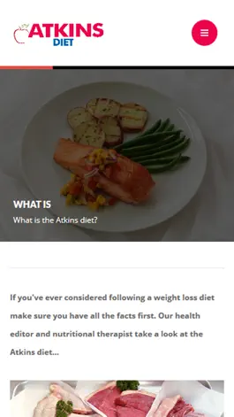 Game screenshot Recipes and Guide for Atkins Diet apk