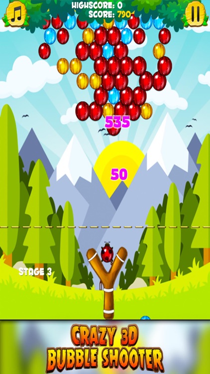 Crazy 3D Bubble Shooter screenshot-4