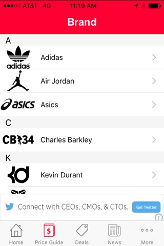 Sneaker Info screenshot 2