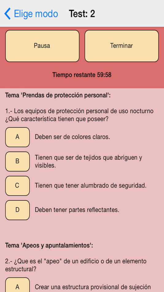 #3. Bomberos Test (iOS) 由: Raul Lopez Marchena