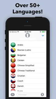 speech and text translator for imessage iphone screenshot 3