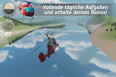 Helicopter Flight Simulator 3D - Checkpoint Deluxe screenshot 3