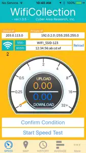 WifiCollection 通信速度計測&Wi-Fiマップ screenshot #1 for iPhone