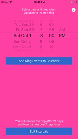 RingRemind screenshot 1