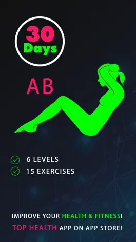 Game screenshot 30 Day Ab Fitness Challenges ~ Daily Workout mod apk