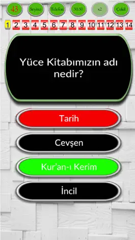 Game screenshot Yeni Dini Bilgi Yarışması apk