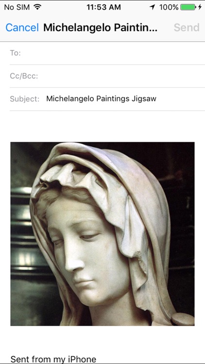 Michelangelo Jigsaw screenshot-4
