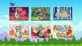 Game screenshot Jigsaw Puzzle Dinosaur Magic Board Fun for Kids apk