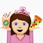 Anna – Sassy Emoji Stickers for Women on iMessage App Contact