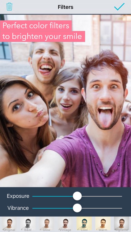 Selfie Editor: face tune, beauty cam photo makeup screenshot-3
