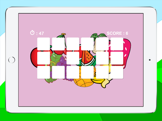 Screenshot #6 pour Fruits mémoire matching puzzle brain entraînement