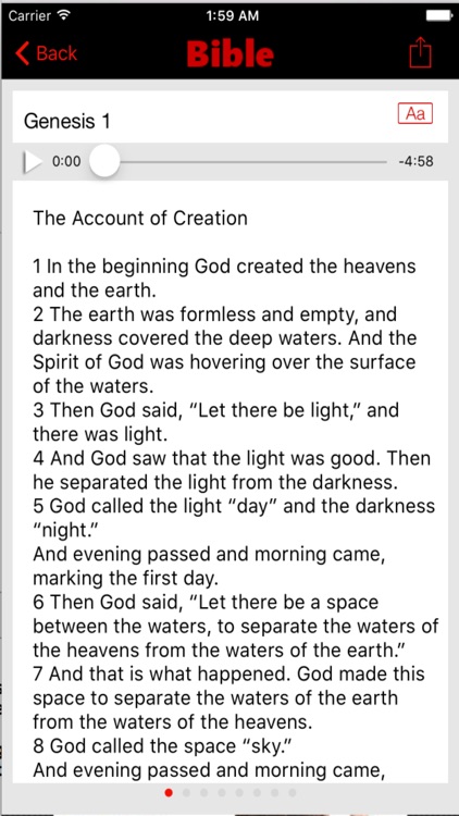 New Living Translation Bible (Audio) screenshot-3