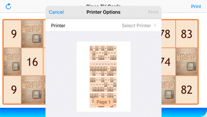 Screenshot #3 pour Bingo TV Cards