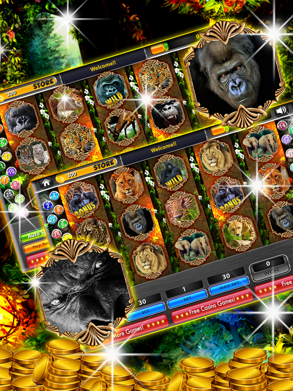 Screenshot #4 pour Super Fortune Gorilla Jackpot Slots Casino Machine