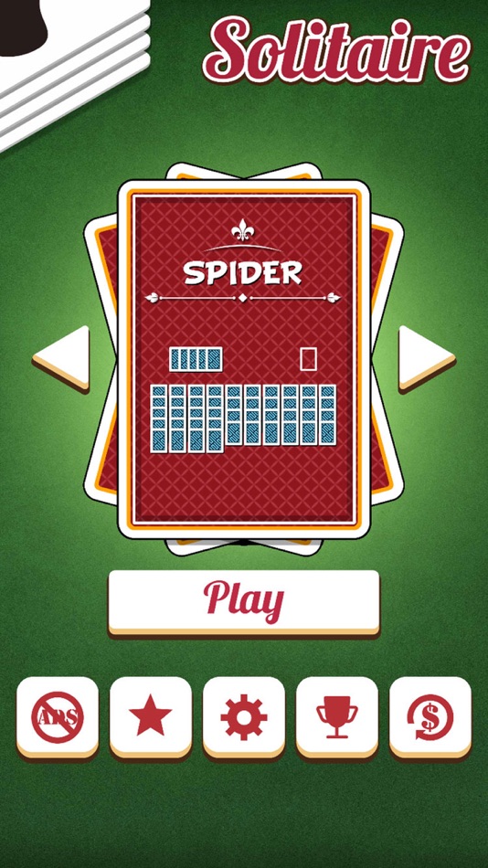 Solitaire Spider Classic - Play Klondike, FreeCell, Gin Rummy Card Free Games - 2.0 - (iOS)