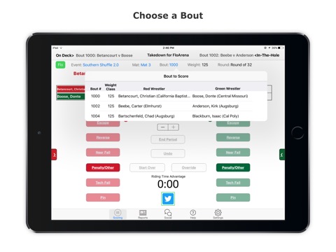 Takedown Scoring and Stats for FloArena screenshot 4