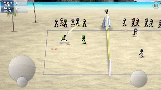 ‎Stickman Volleyball Screenshot