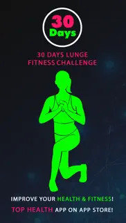 30 day lunge fitness challenges ~ daily workout iphone screenshot 1