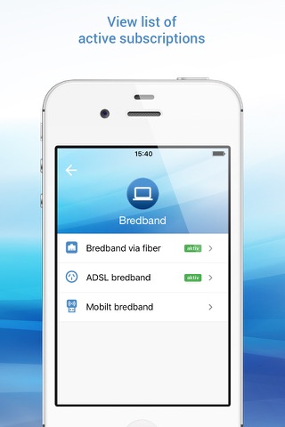 Mitt Bredband2 screenshot 2