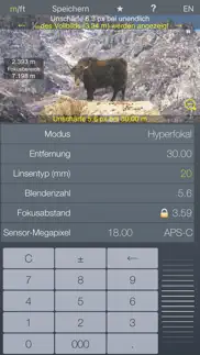 fokus lt - hyperfokalrechner iphone bildschirmfoto 4