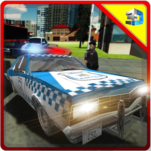 Police Warden Speed Chase - Traffic cop simulator icon