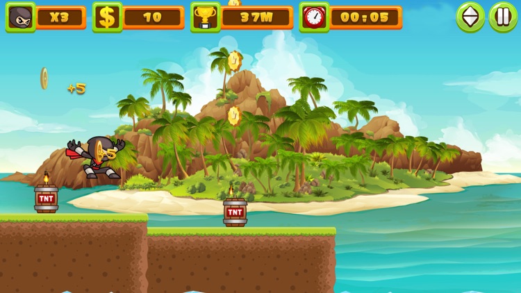 Running Ninja Adventure Collect The Coins