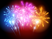 Animated Fireworks Sticker GIF