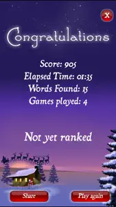 WordSearch Christmas (Dutch) screenshot #5 for iPhone