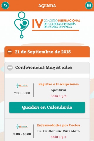 IV Congreso de Pediatria Edo Mex screenshot 4