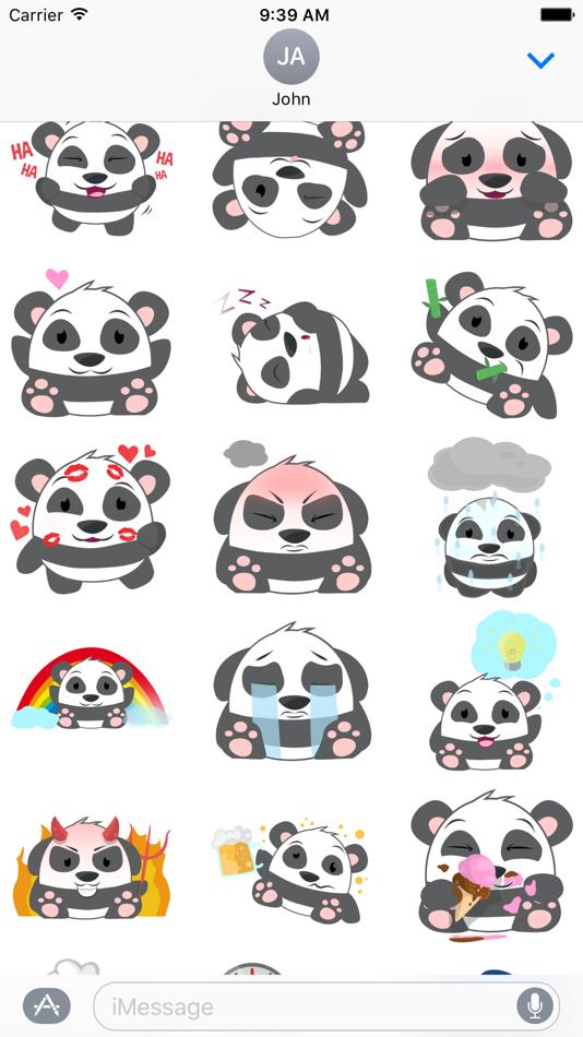 Oh Panda! Stickers - 1.0 - (iOS)