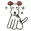 The Wire Fox Terrier Dog Emoji App Feedback