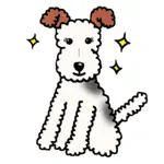 The Wire Fox Terrier Dog Emoji App Contact