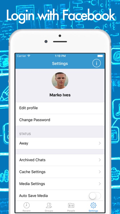 CHATeau - smart messenger with group chats screenshot-4